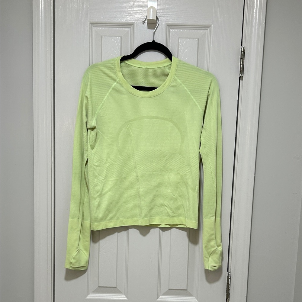 Lululemon Swiftly Long Sleeve Seamless Active Top